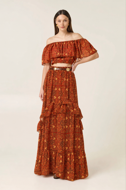 BARAKA OFF SHOULDERS TOP