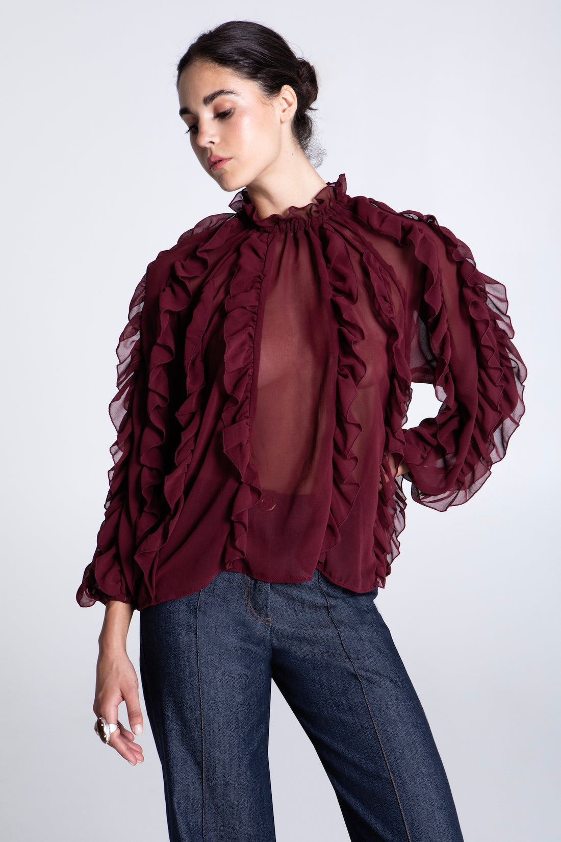 GARNET WAVE TOP