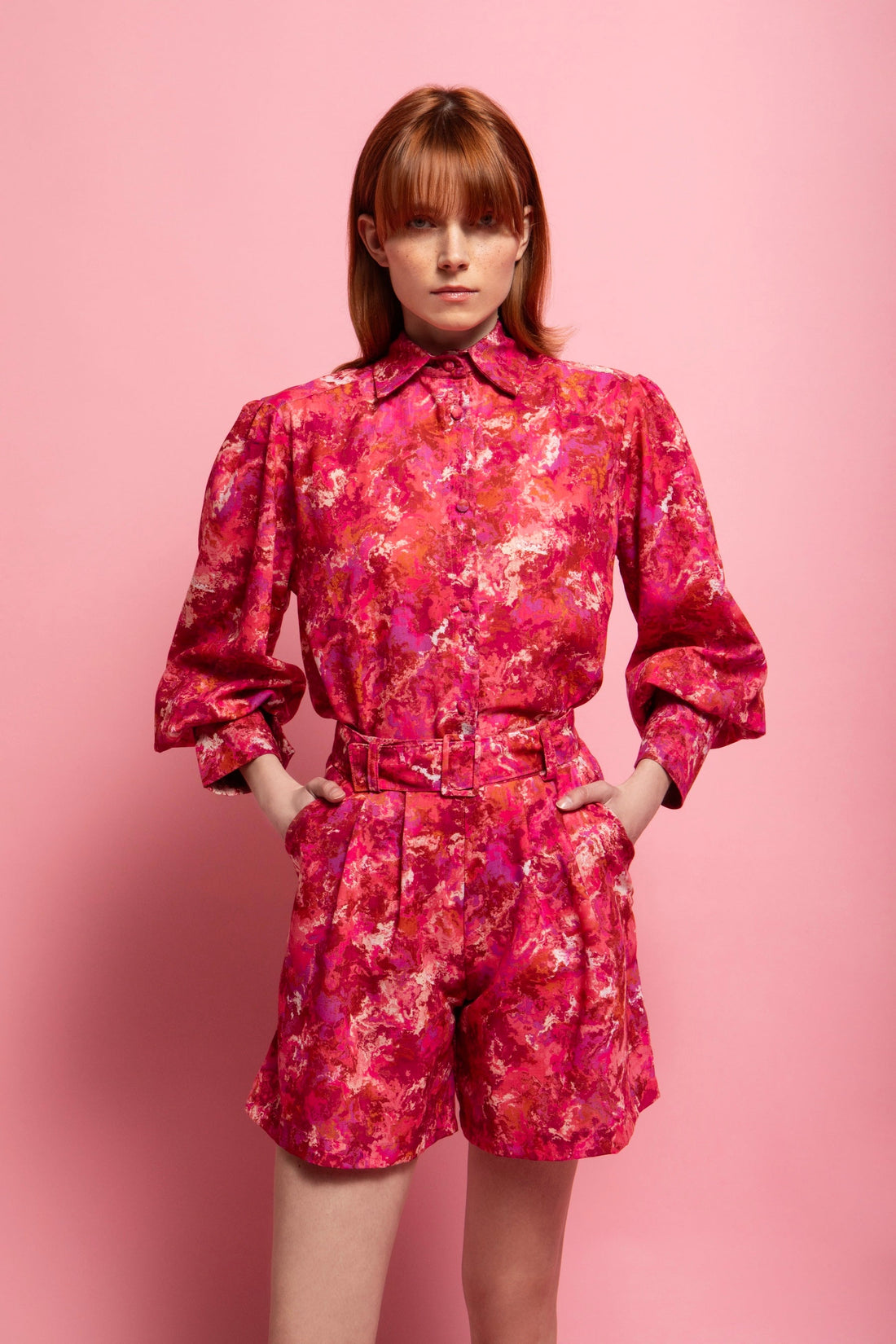 SELENA OVERSIZED LINEN SHIRT