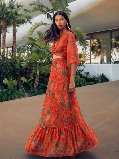 SUMMER BLISS MAXI POLYMORPHIC SKIRT