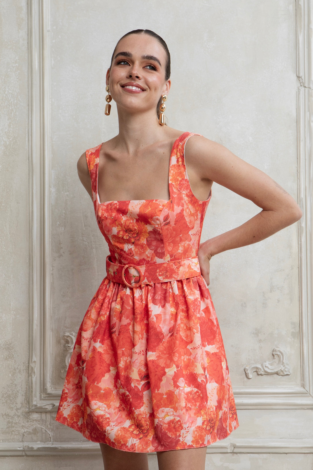 LUMA MINI DRESS WITH BELT