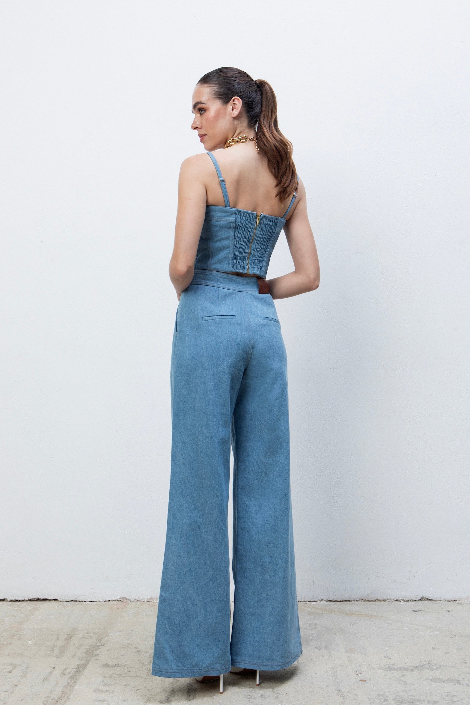 LINEA DENIM BUSTIER