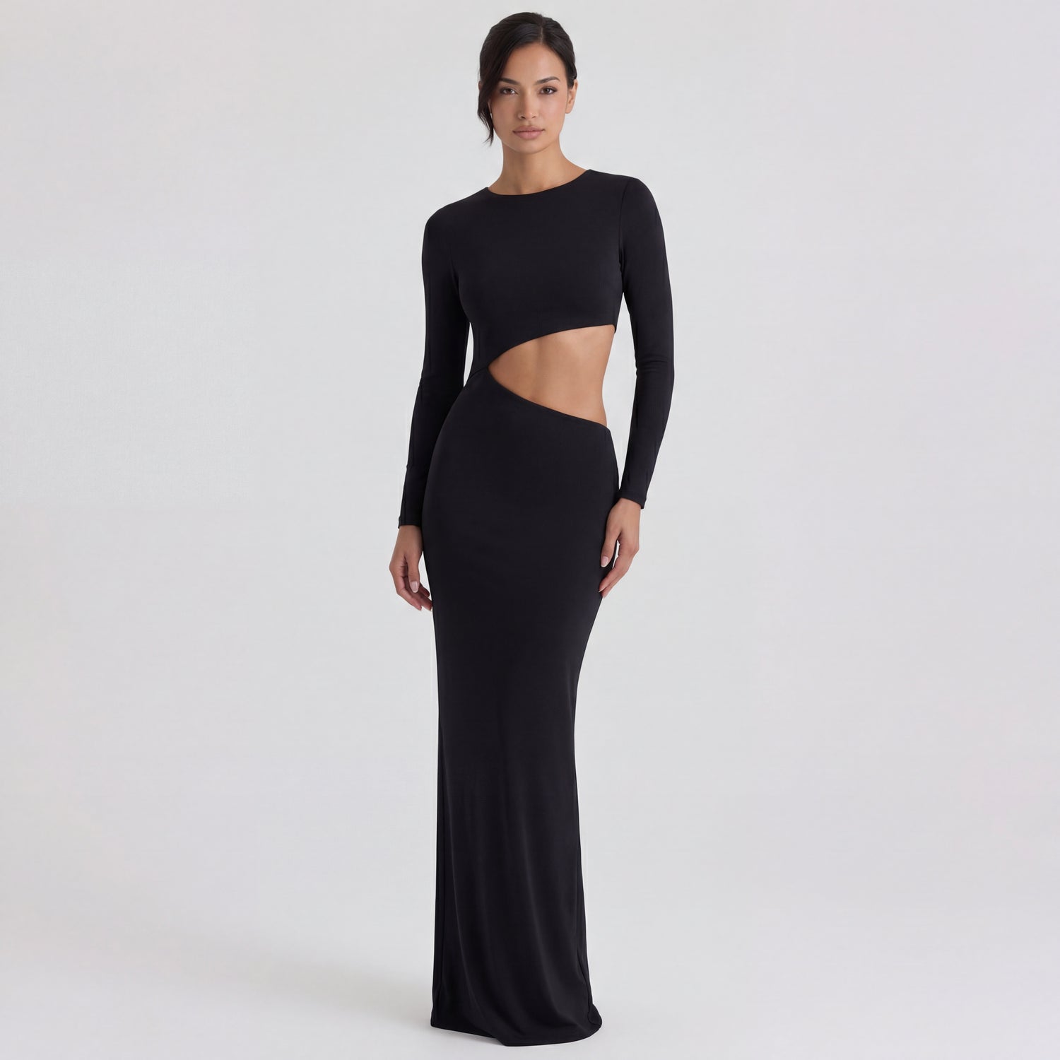 ROMANCE MAXI CUT OUT DRESS