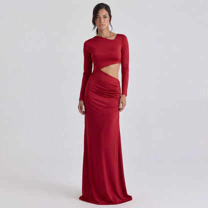 AMOUR MAXI CUT OUT DRESS