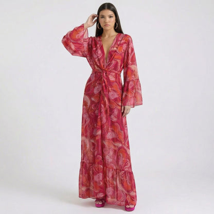 BELLADONNA POLYMORPHIC KIMONO DRESS