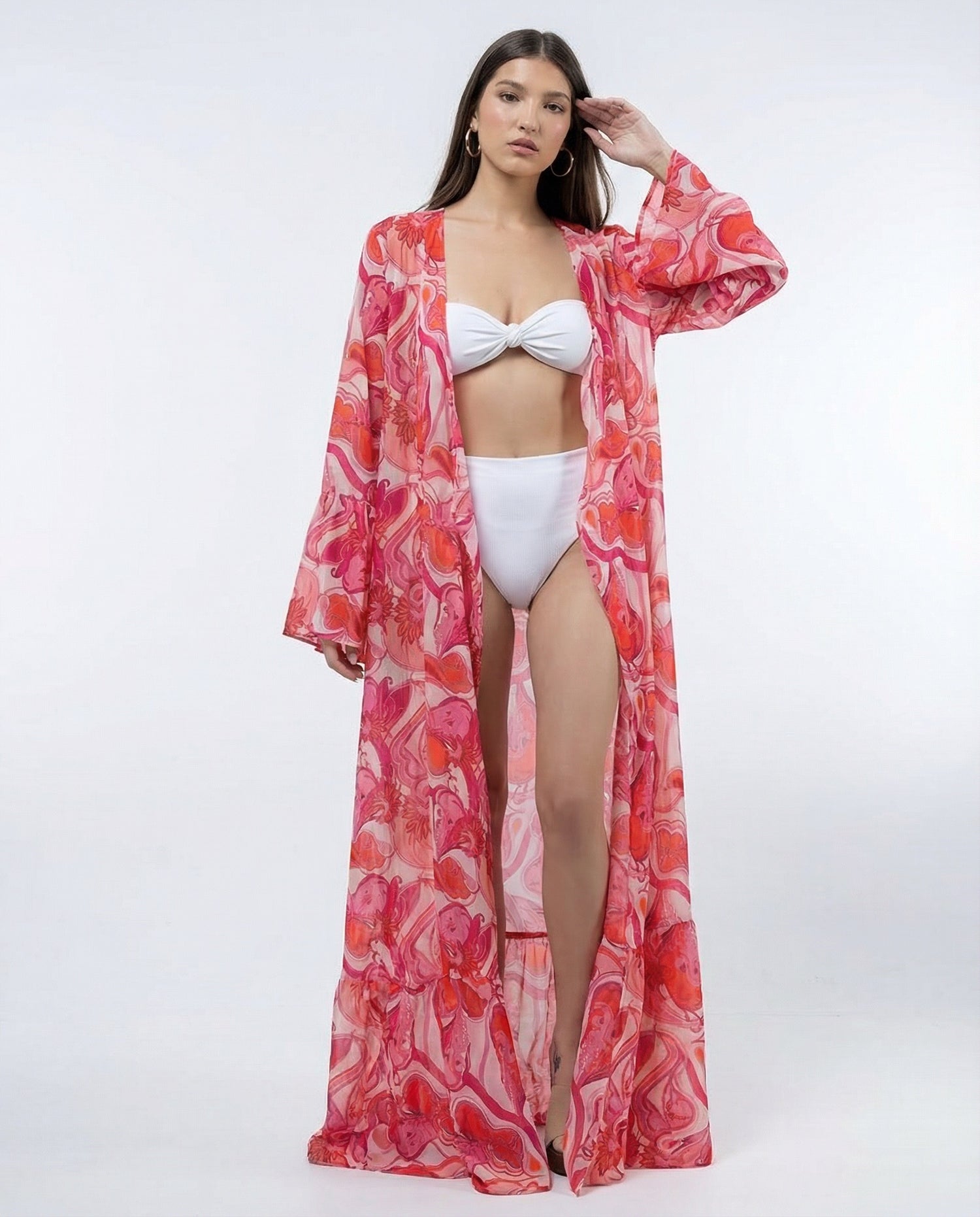 BELLADONNA POLYMORPHIC KIMONO DRESS