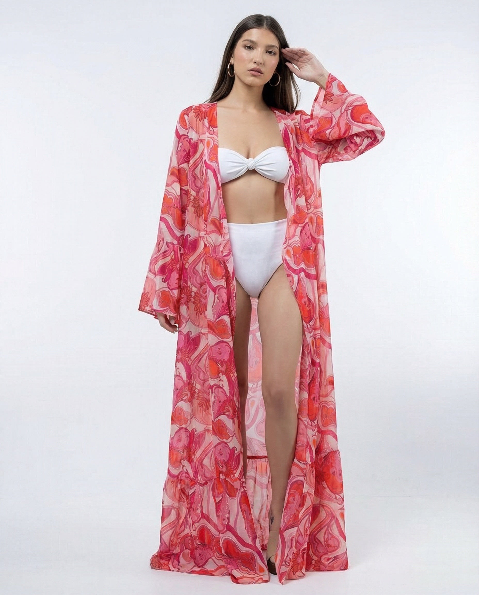 BELLADONNA POLYMORPHIC KIMONO DRESS