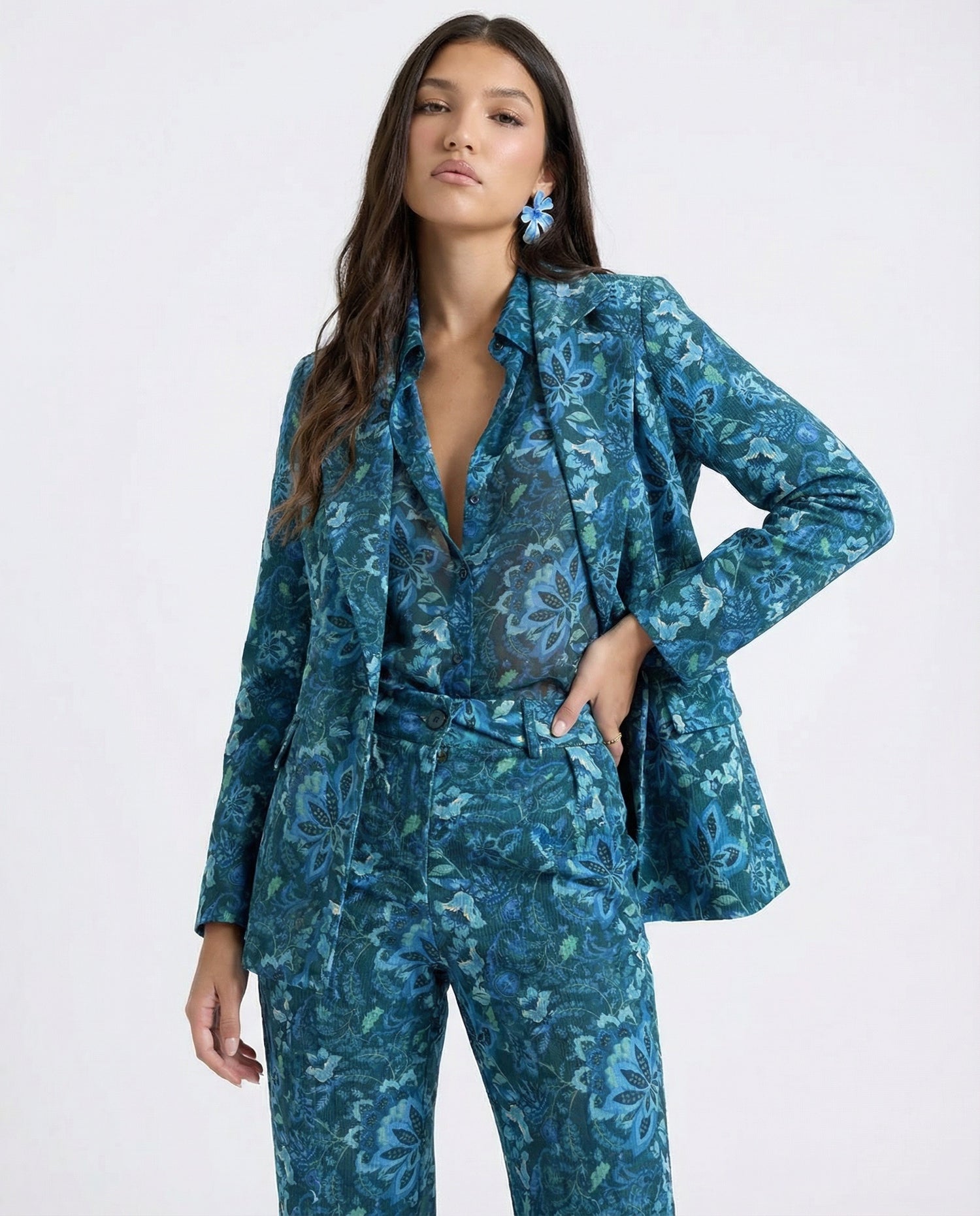 MARSEILLE CORD BLAZER