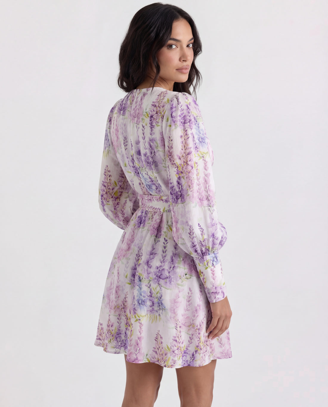 BIANCA MINI LINEN DRESS WITH BELT