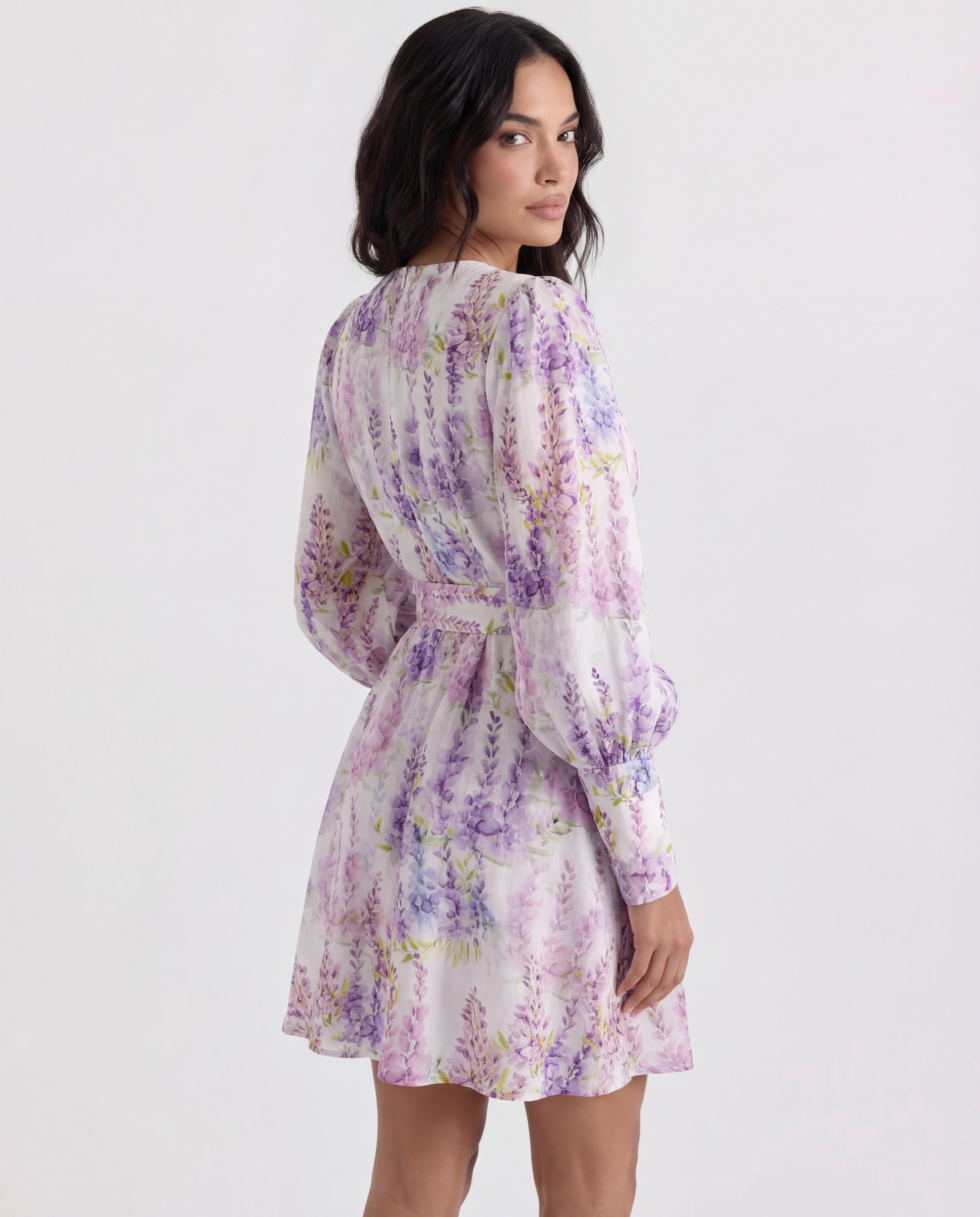 BIANCA MINI LINEN DRESS WITH BELT