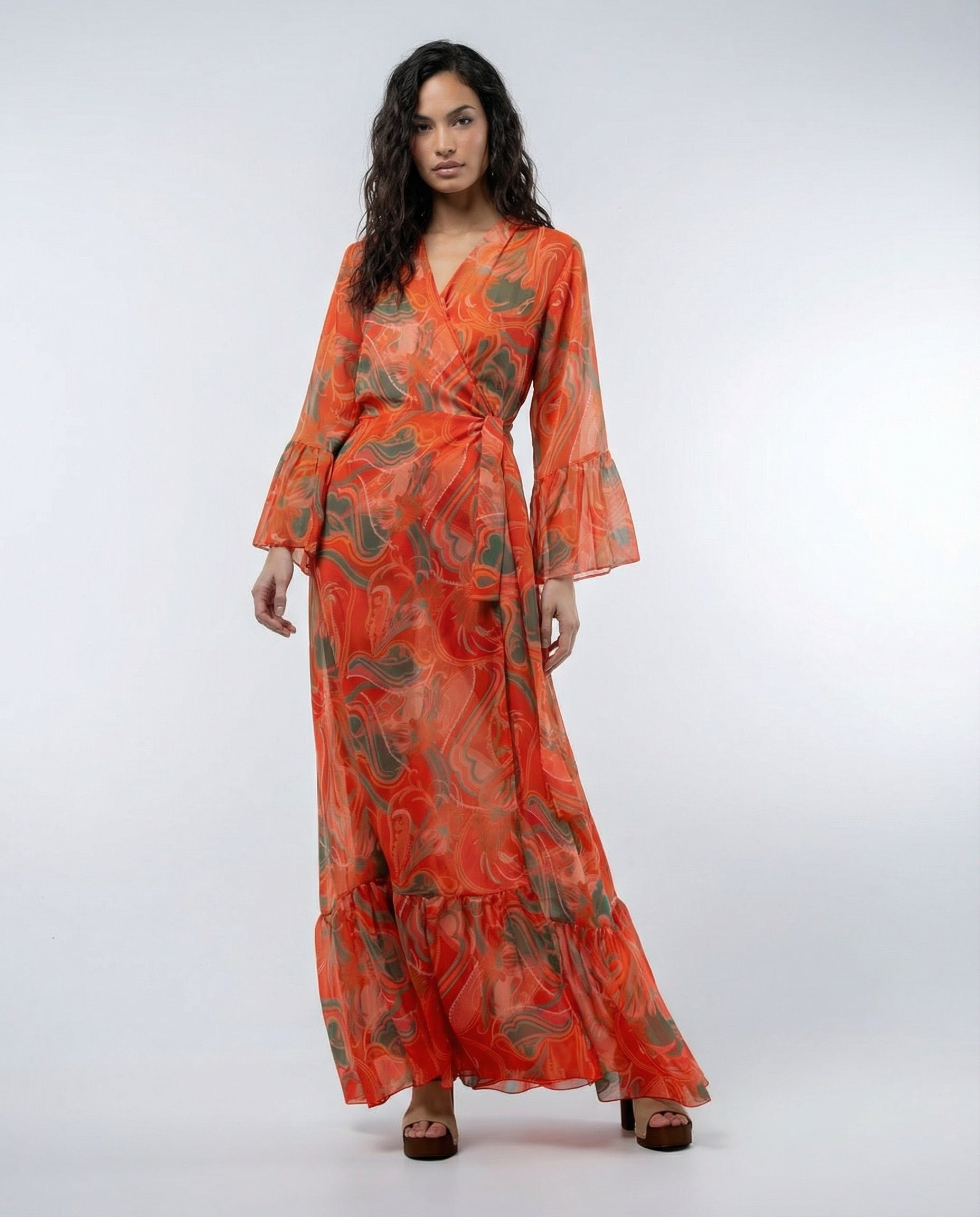 SUMMER BLISS POLYMORPHIC KIMONO DRESS